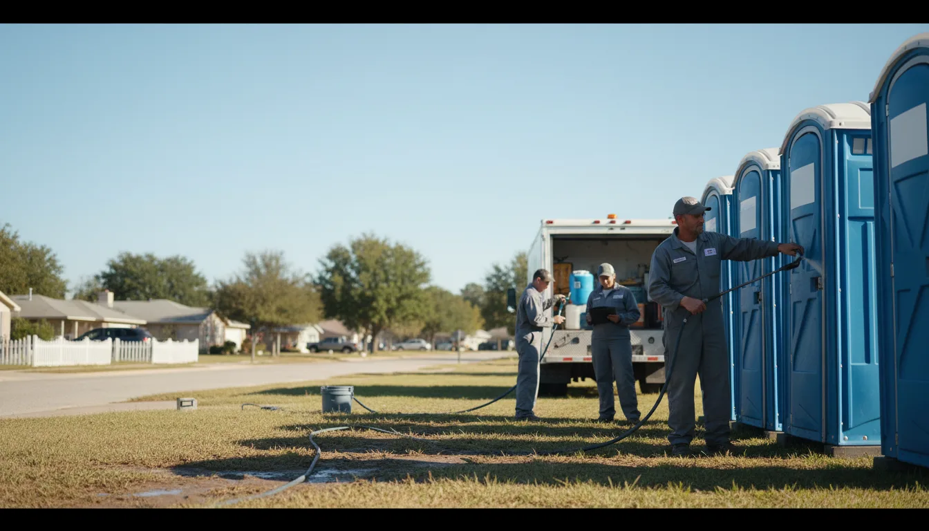 Long-Term Portable Toilet Rental in Lula, GA near me